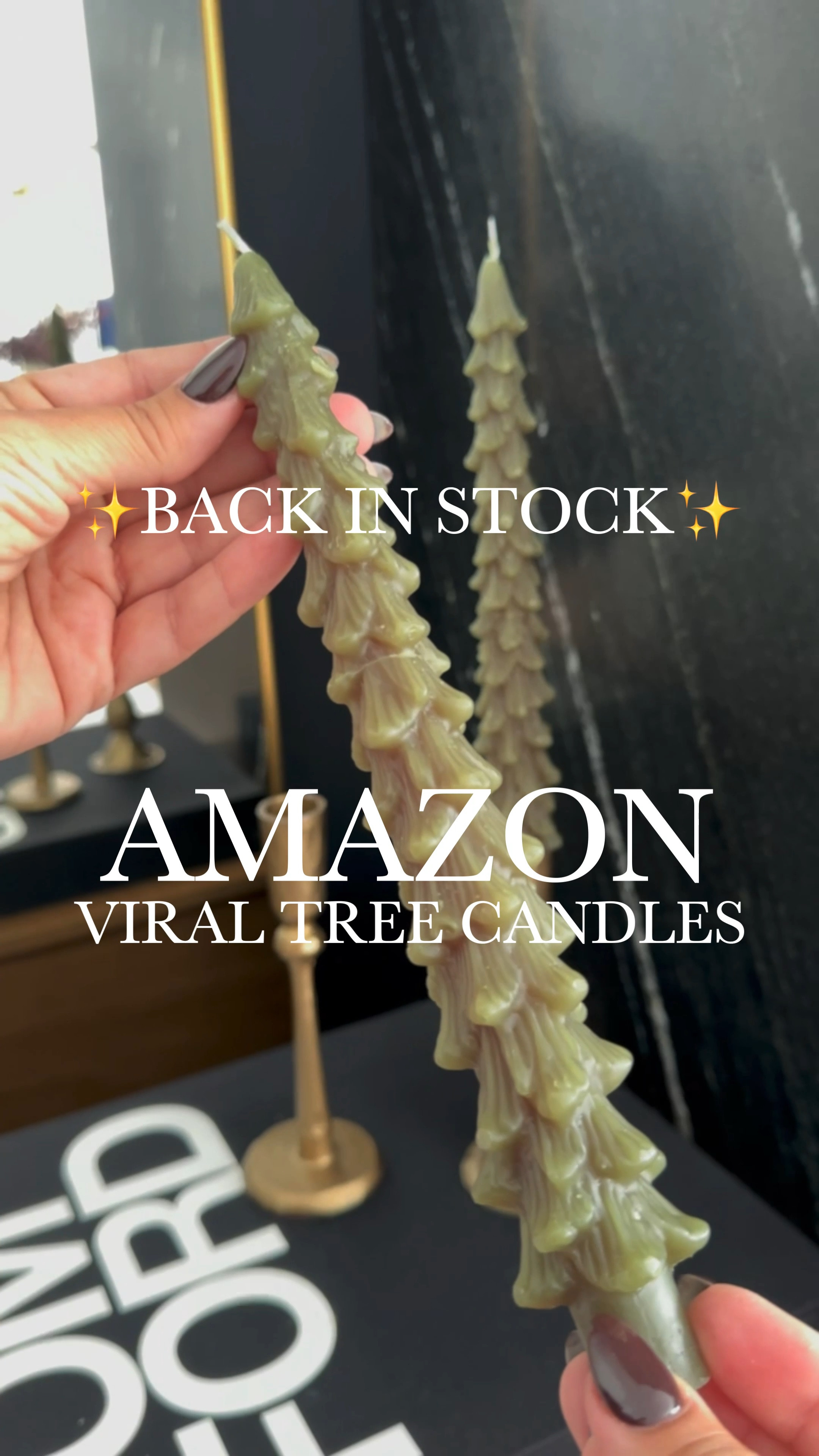 BACK IN STOCK 🌲 Christmas tree taper candles. Holiday decor. Viral holiday candles.

#LTKHoliday #LTKHome