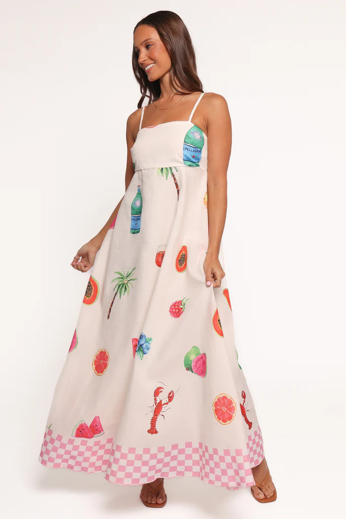 Brea Maxi Dress - Tutti Fruitti | Petal & Pup (US)