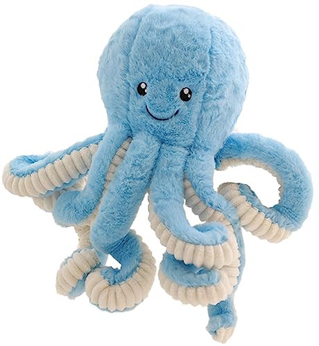 TONGSONG Cute Cartoon Octopus Stuffed Animals Octopus Plush Doll Toys Octopus Plushies Toys Gift Sea Stuffed Toys for Kids and Lovers Home Decor (Blue, 31.4-Inch) | Amazon (US)