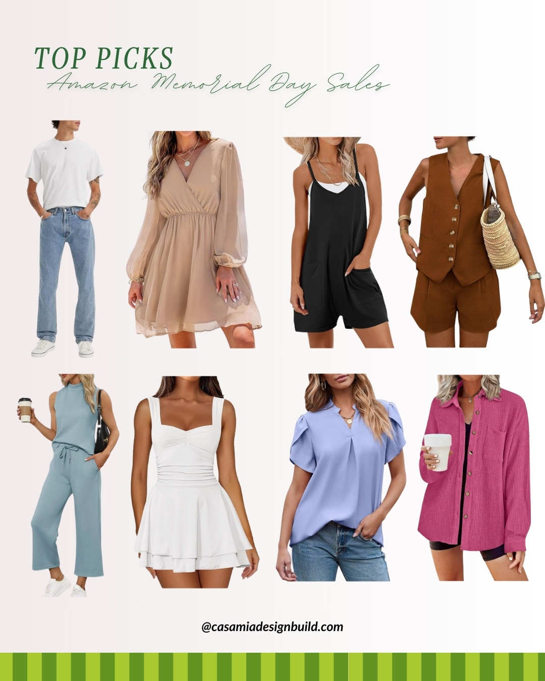 Memorial Day Fashion Deals
Style for every season, shop dresses, tees & more at can't-miss prices. Limited-time looks you’ll love!  

 #LTKGiftGuide #LTKSaleAlert #LTKBeauty