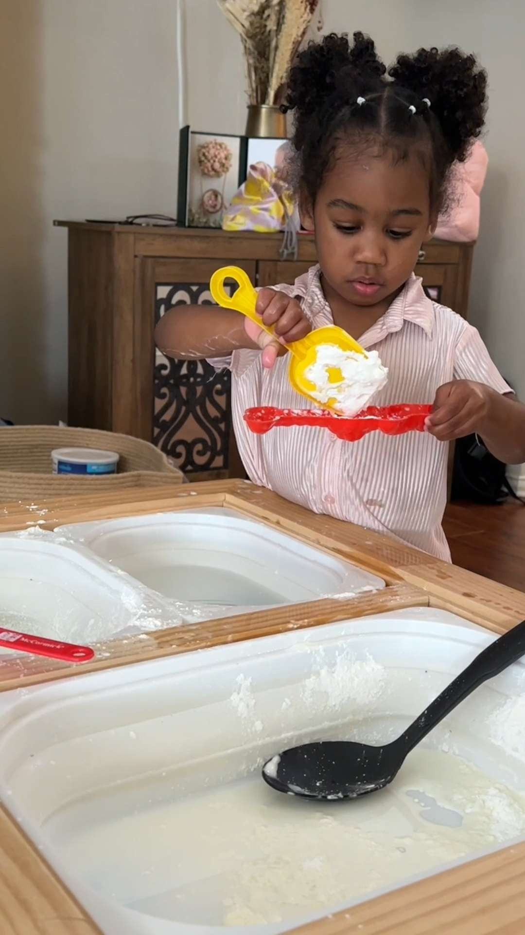 A slow morning with lots of table activities to entertain my toddler 🎀 We did DIY slime and then a little coloring book time! 

 #LTKKids #LTKFamily