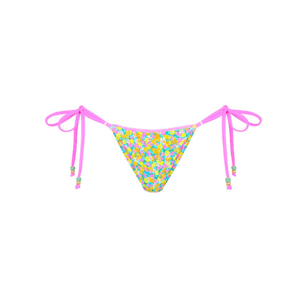 Decorative Thong Tie Side Bikini Bottom - Hula Honey | Kulani Kinis US