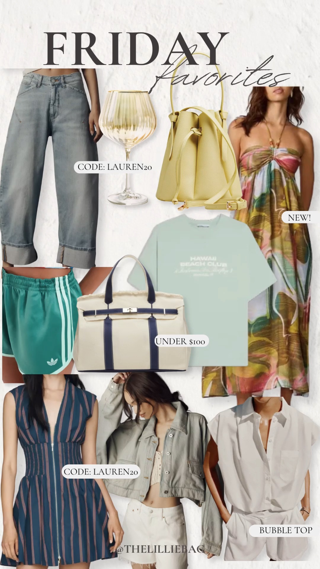 Another round of Friday favorites! ✨ Loving all the effortless summer styles, new arrivals, and elevated basics in this roundup.

If you have your eye on anything from Anthropologie, use my colleague’s exclusive code LAUREN20 for 20% off fashion + home! 🤍

#LTKSaleAlert #LTKSeasonal