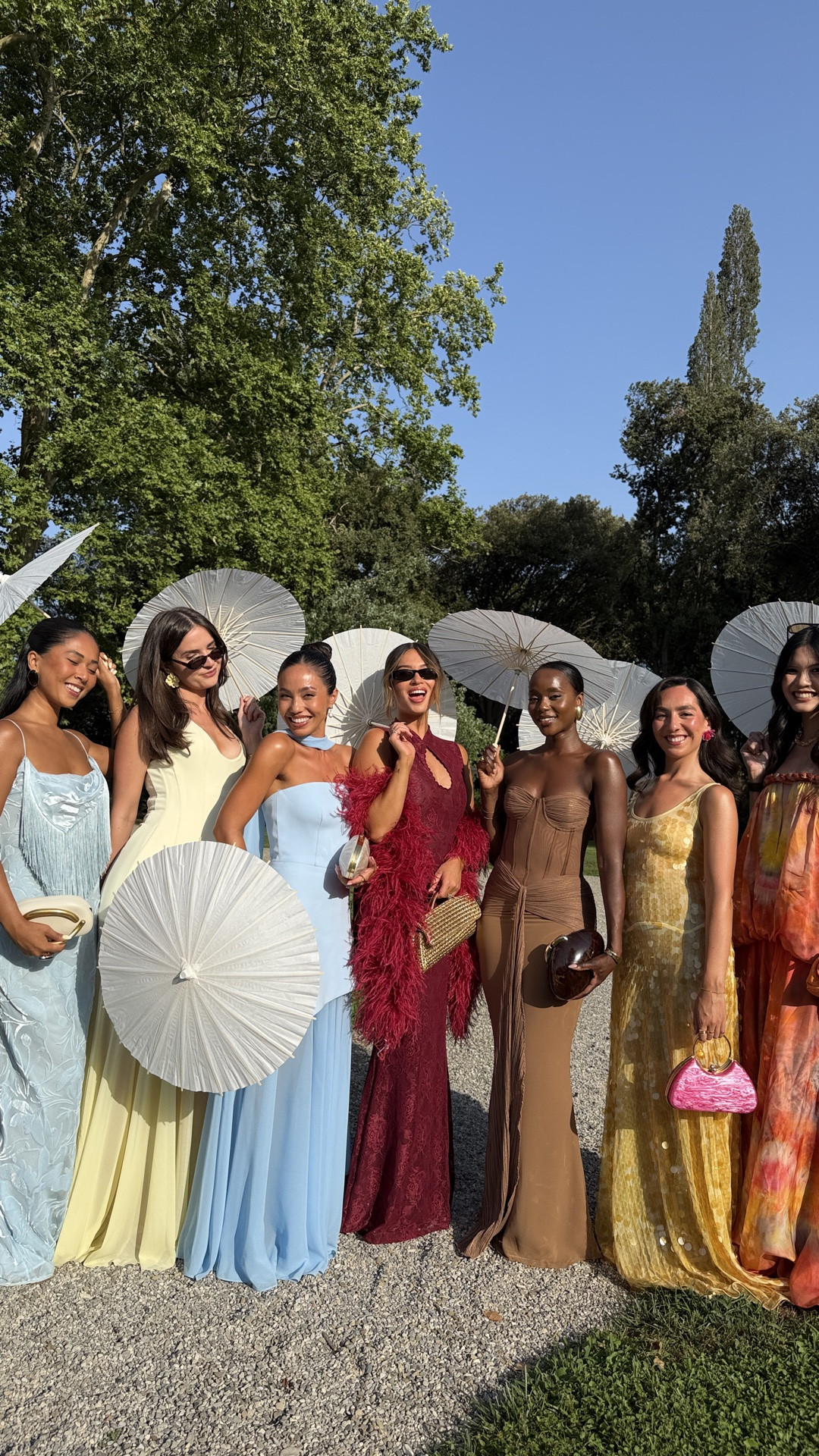 The girls understood the assignment 💁🏻‍♀️ black tie wedding in Tuscany

#LTKeurope #LTKsummer #LTKstyletip