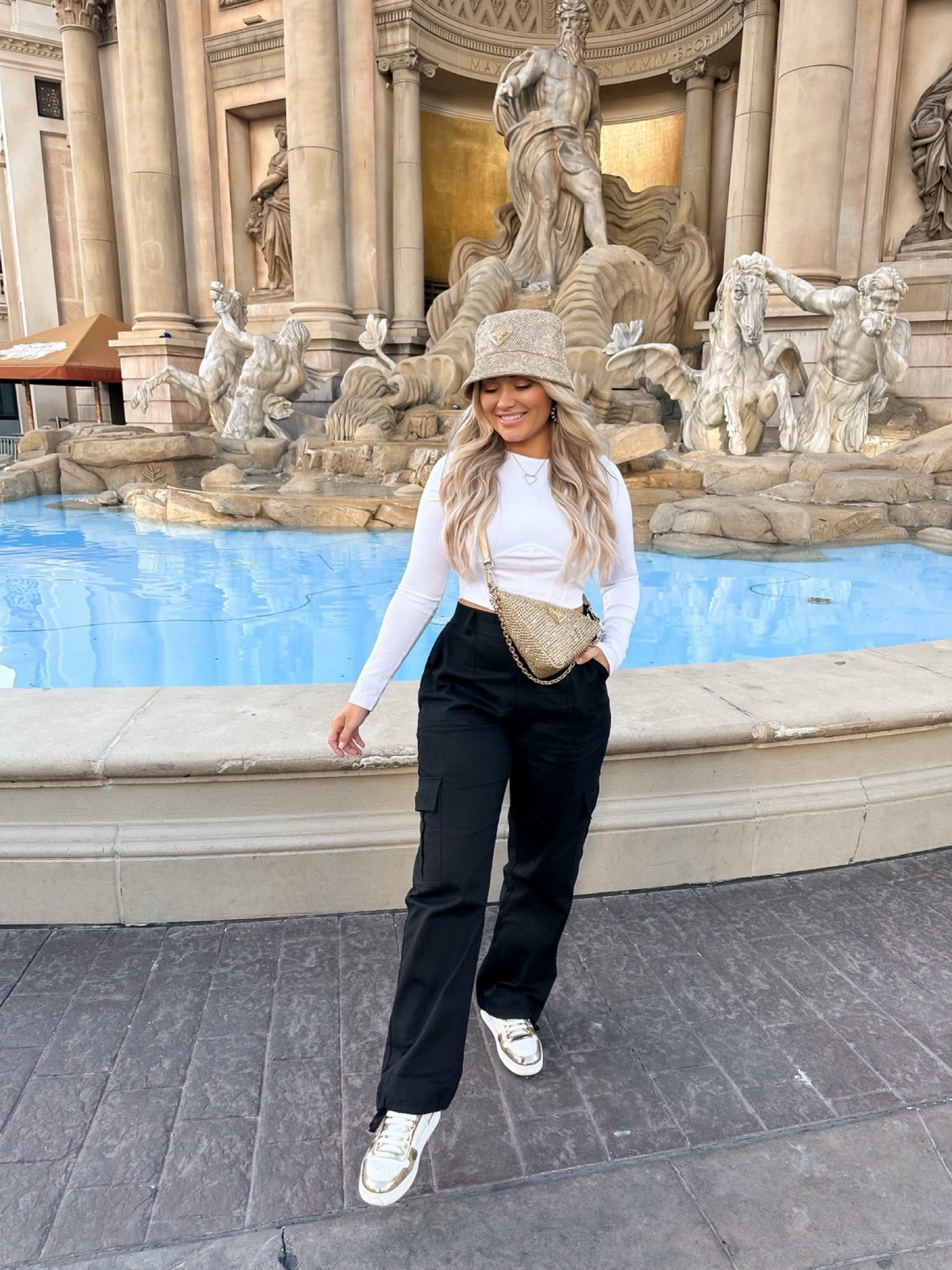 Vegas style!!
Love these Amazon cargo pants, wearing size medium!

#LTKSeasonal #LTKStyleTip