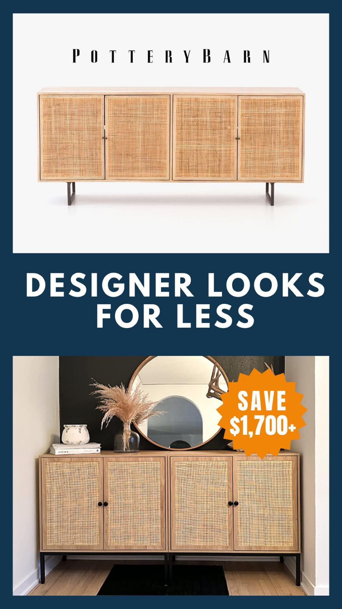 Shop this trendy Pottery Barn console table for way less!

#LTKhome #LTKstyletip #LTKFind