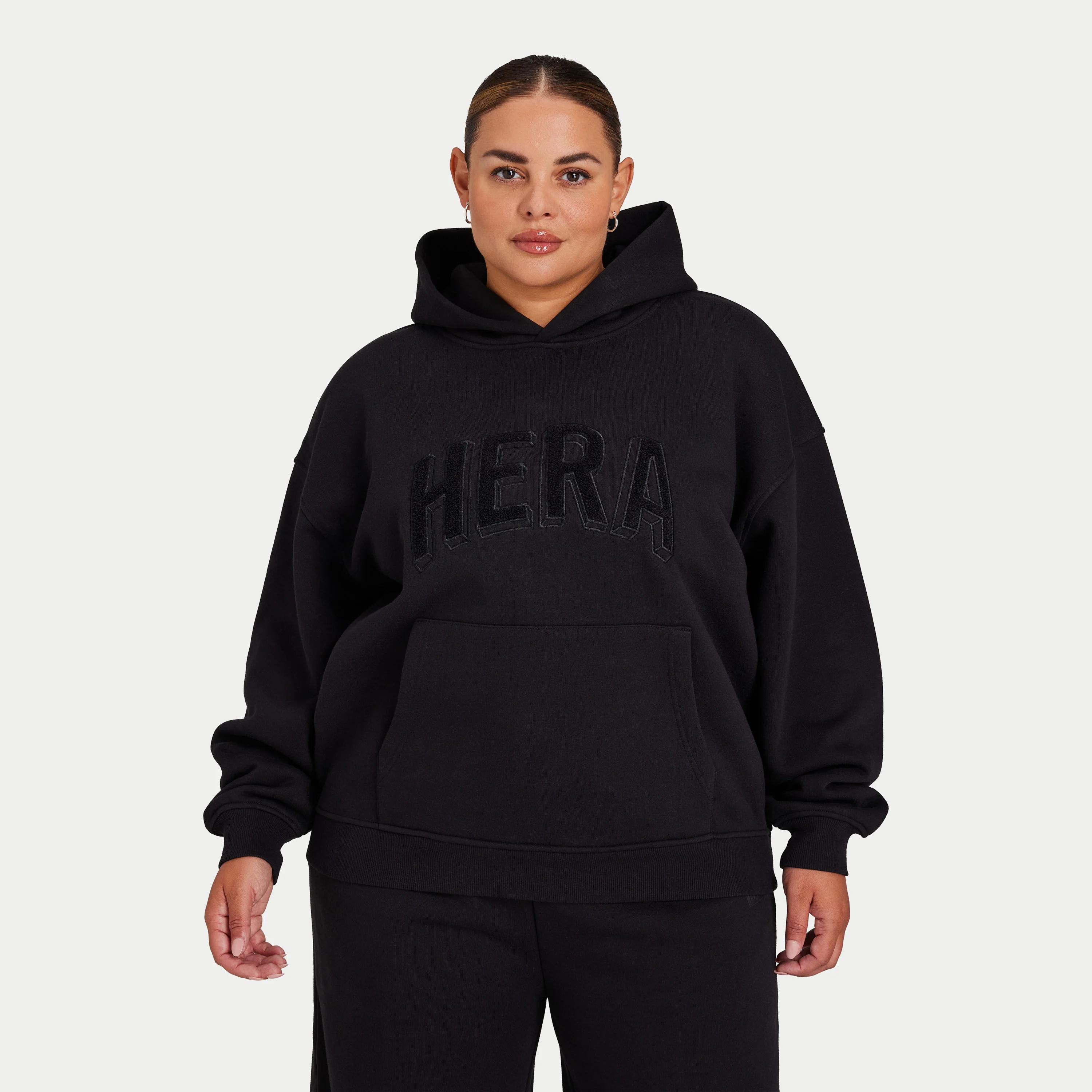 Womens 365 Oversized Hoodie - Black | HERA Clothing | HERA Clothing