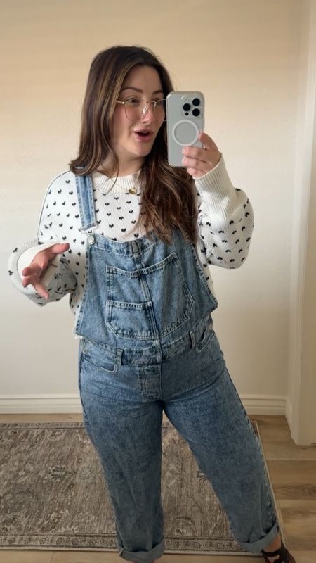 Petite friendly overalls from free people!

I’m 34 weeks pregnant wearing size medium short! I’m only 5’0”!

Blue light glasses side large color gold

Sweater size extra small ! Multiple colors available

#LTKSeasonal #LTKStyleTip #LTKFindsUnder100
