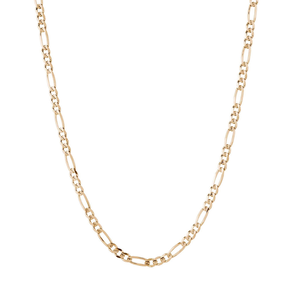 Large Gold Figaro Chain Necklace | AUrate New York