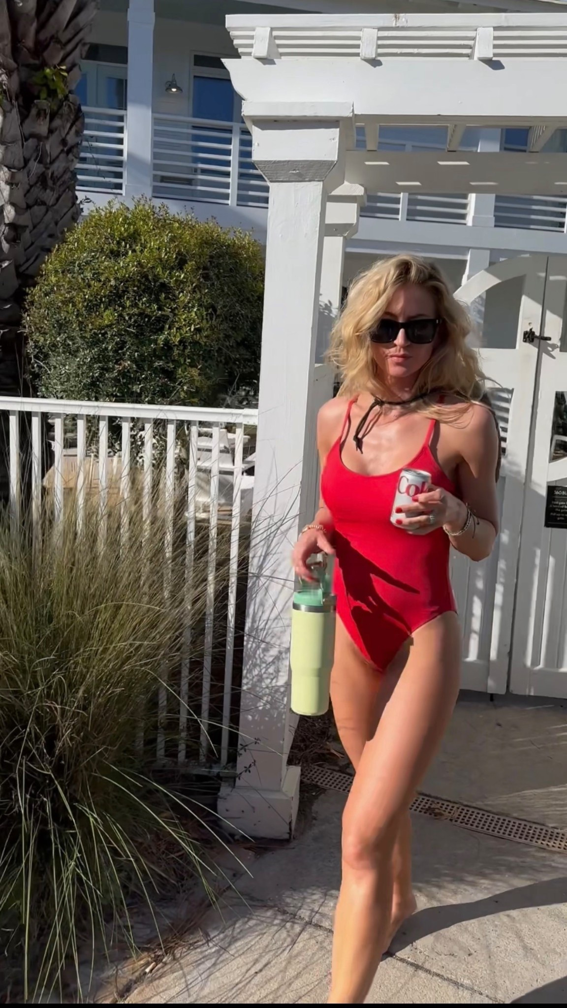 Picky girl red one-piece swimsuit! 
Runs TTS

#LTKootd #LTKgrwm #LTKSeasonal