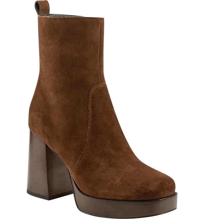 Marysa Block Heel Platform Bootie (Women) | Nordstrom