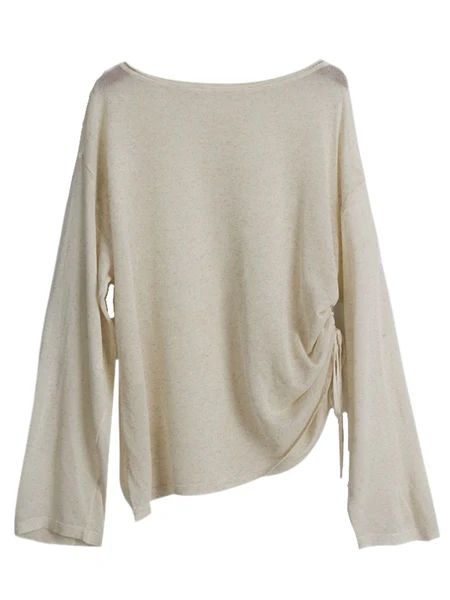 'Chapple' Side Cinched Light Sweater (3 Colors) | Goodnight Macaroon