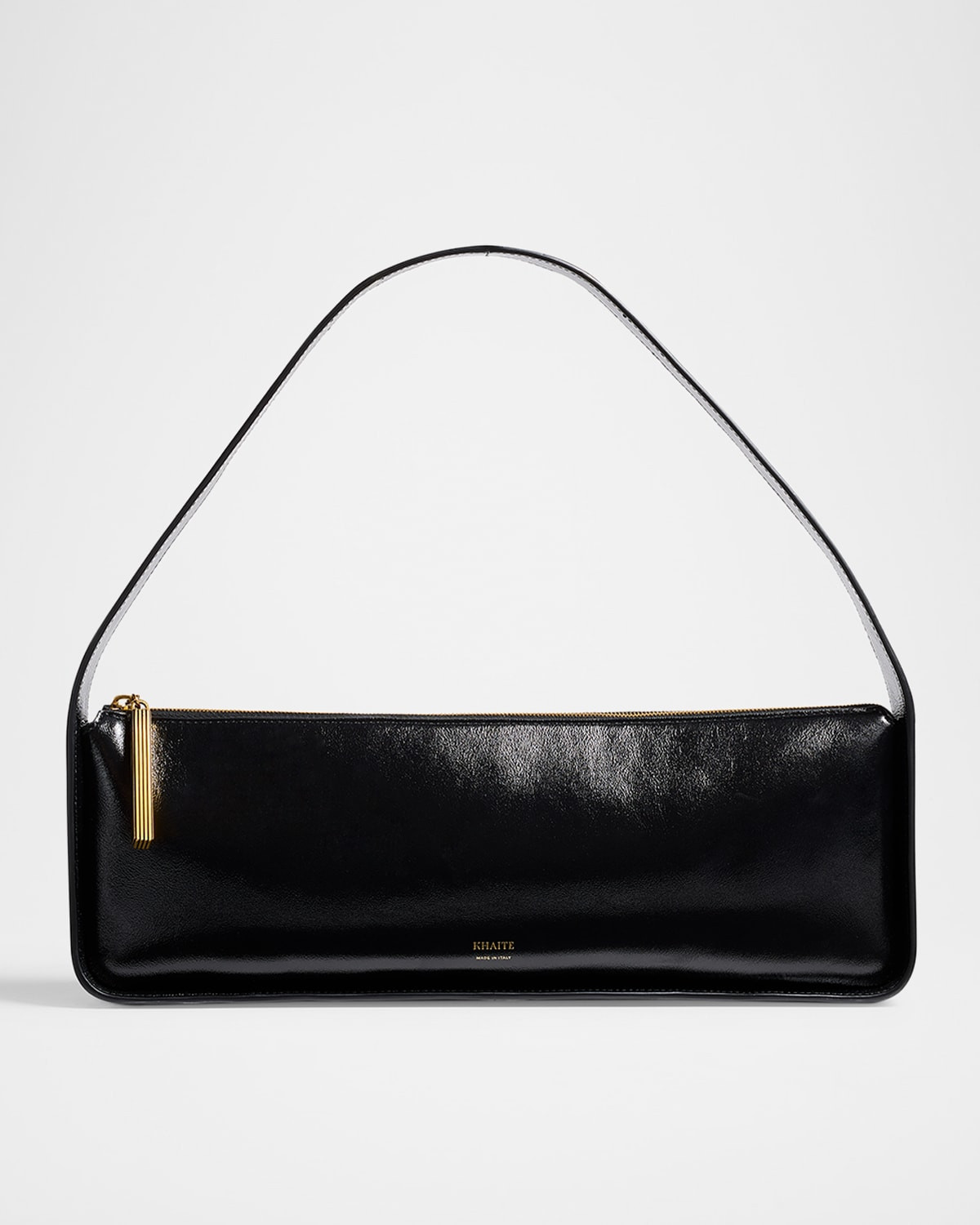 Lori Crackle Patent Leather Shoulder Bag | Neiman Marcus