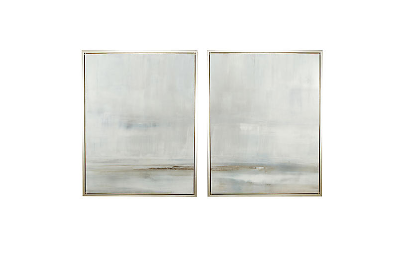 Benson-Cobb, After the Storm Diptych | One Kings Lane