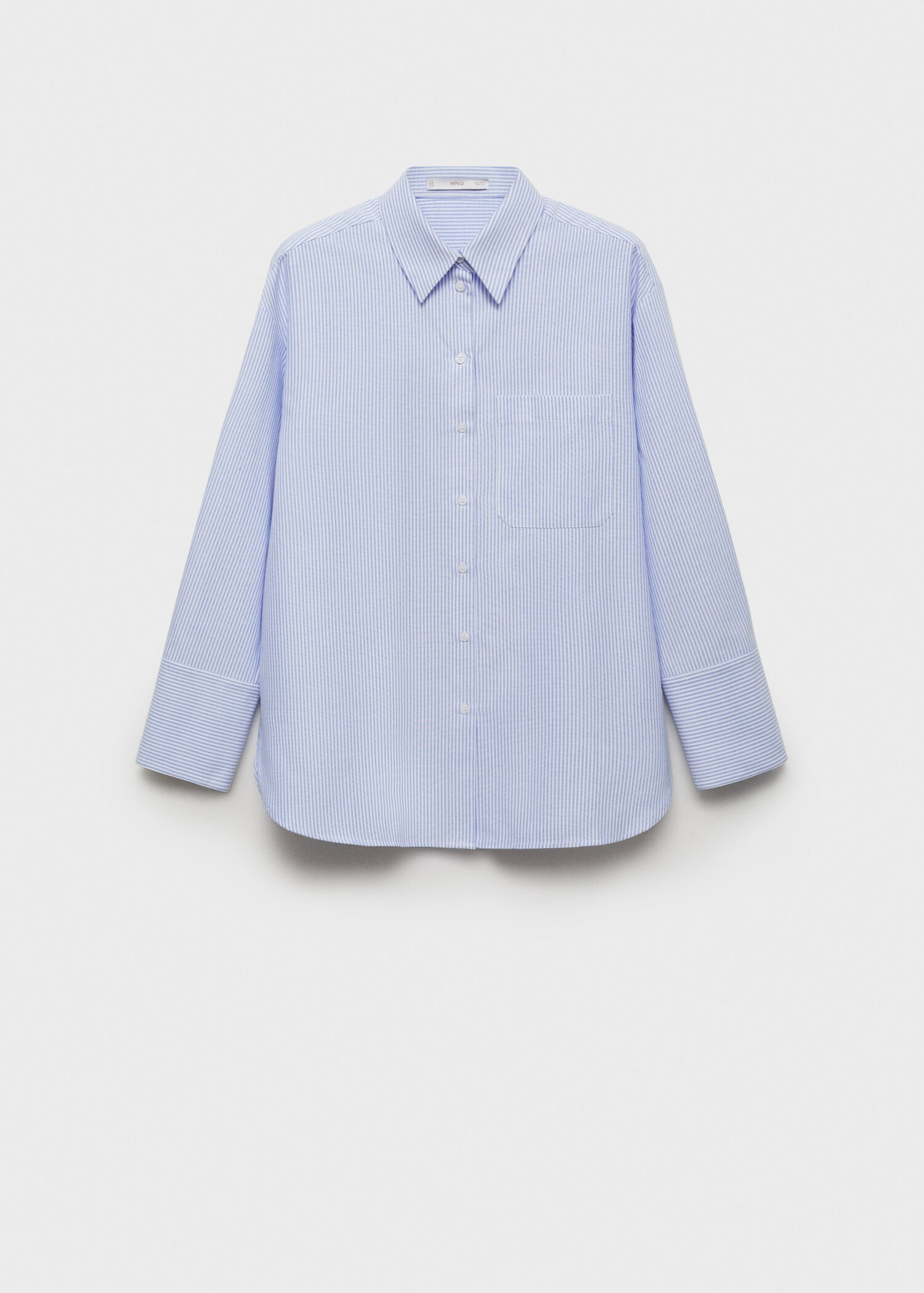Striped cotton shirt - Women | MANGO USA | Mango (US/MX/AU)
