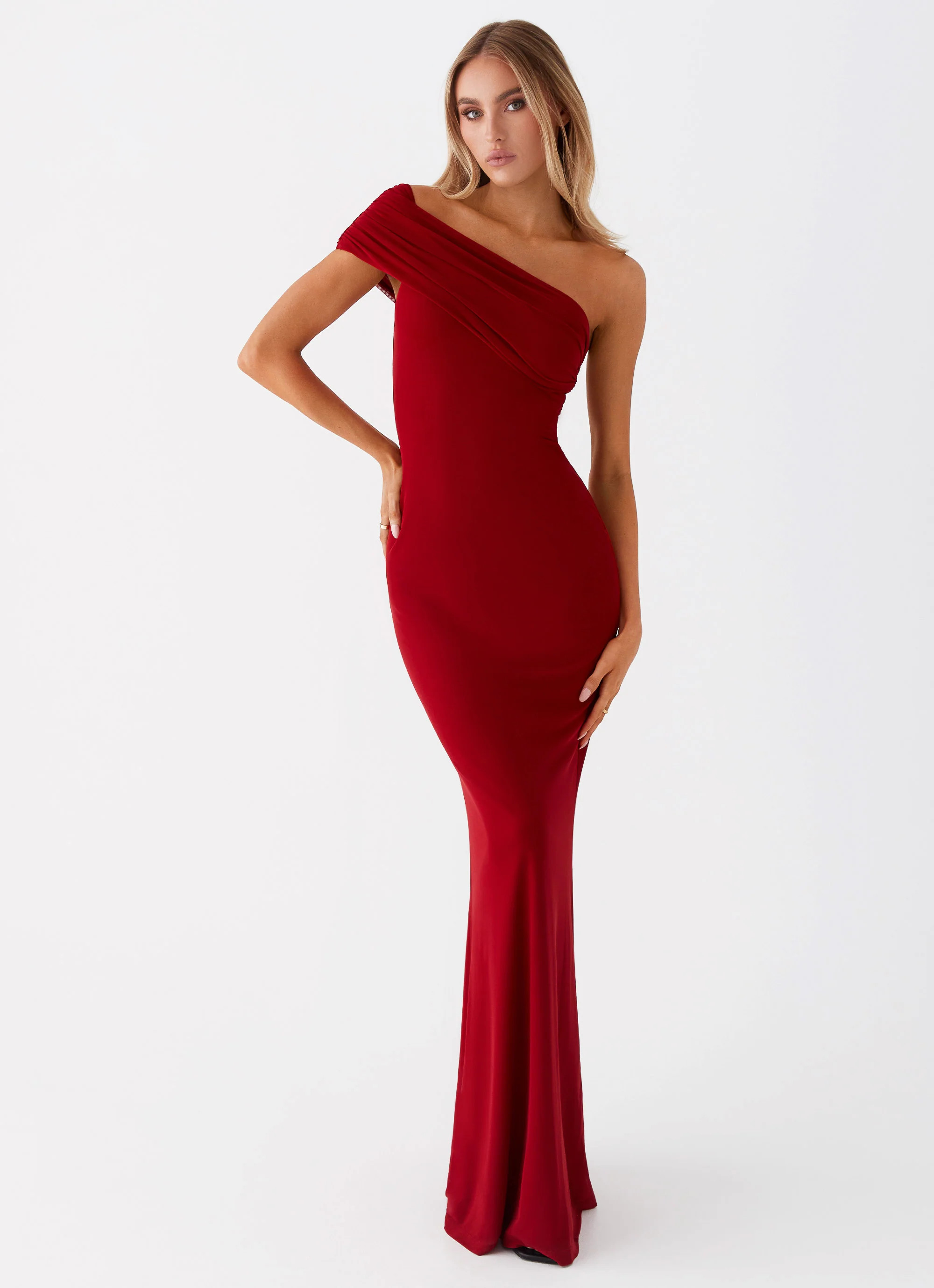 Reine Maxi Dress - Red | Peppermayo (Global)
