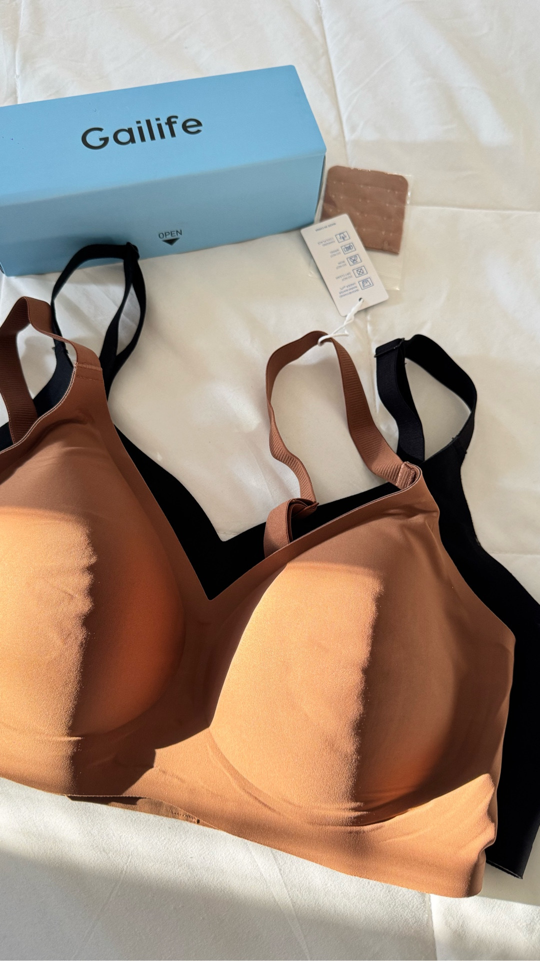 Brasier sin varillas, cómodo, sin costuras, con realce de cobertura completa. 20/10 🫶🏽🤎

#LTKActive #LTKMidsize #LTKSaleAlert