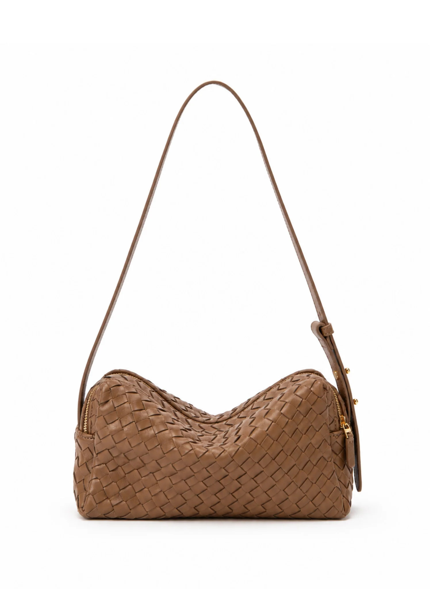 Trousse Woven Leather Rock - Woven Leather Bags - Elleme | Elleme