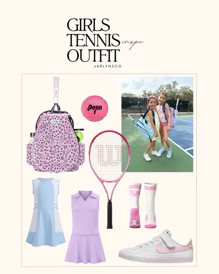 Tennis outfits for my girls this summer. 

#LTKFitness #LTKActive #LTKKids