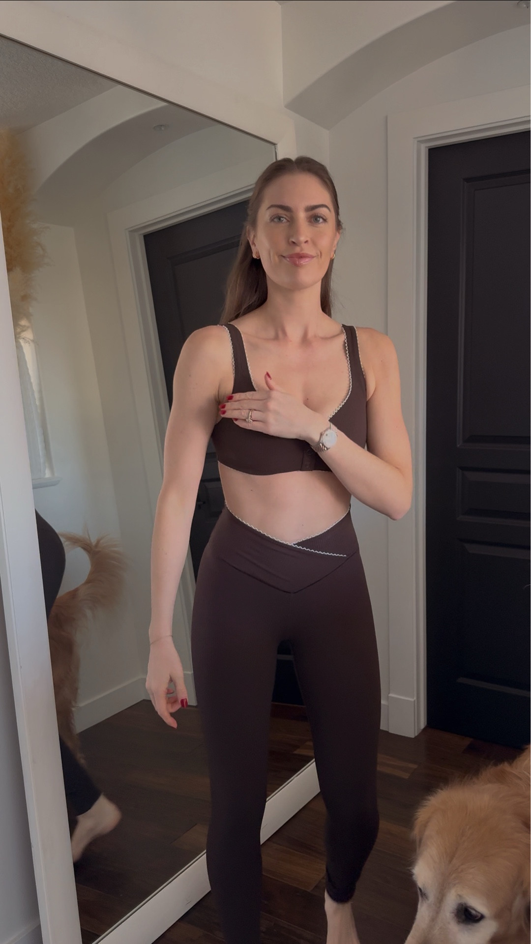 Still can’t believe the price of this set! It’s just so adorable. My Pilates instructor even asked where it was from 🤎 

#LTKfitness #LTKsale #LTKcanada
