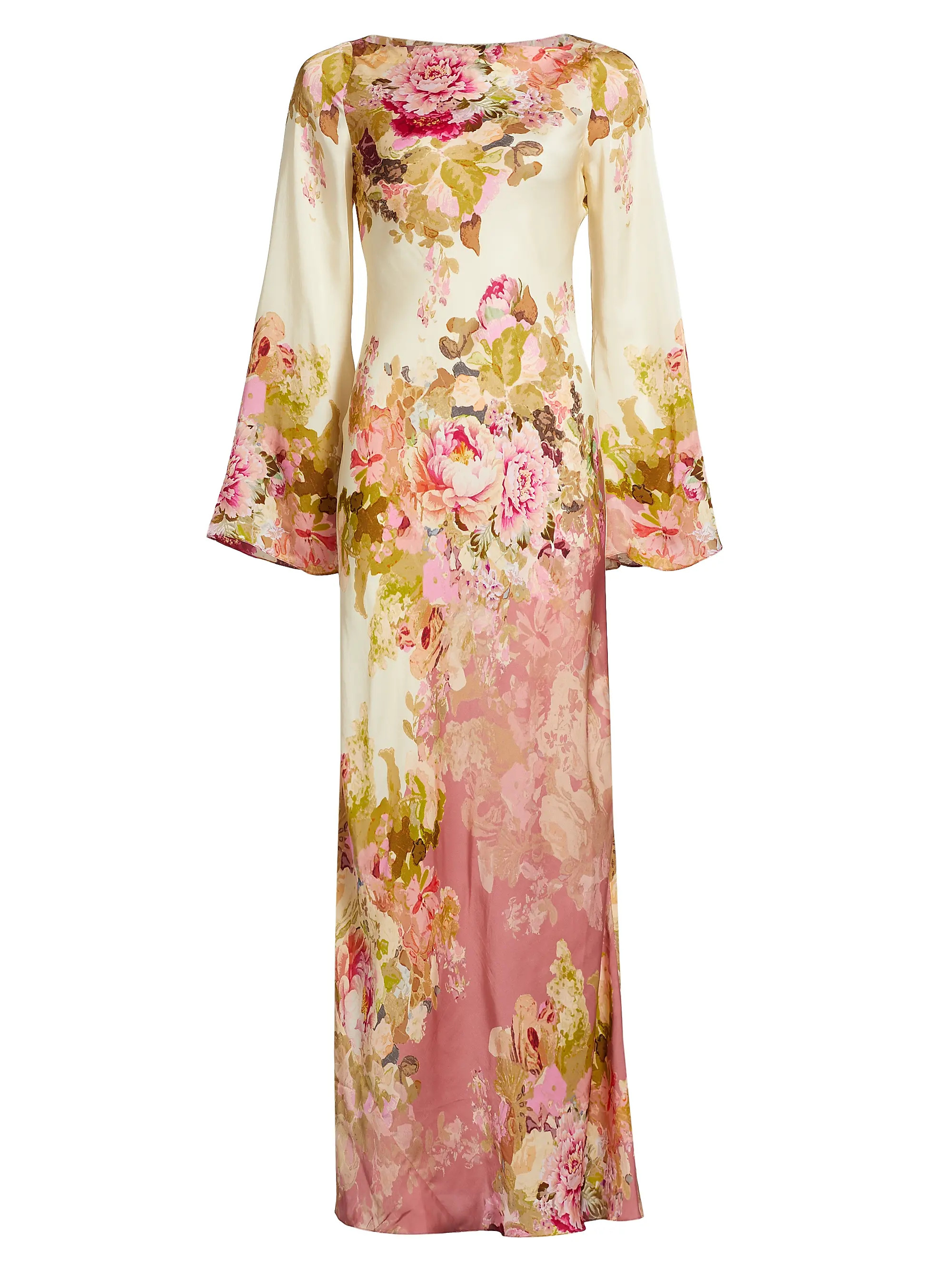 Sama Floral Boatneck Maxi Dress | Saks Fifth Avenue