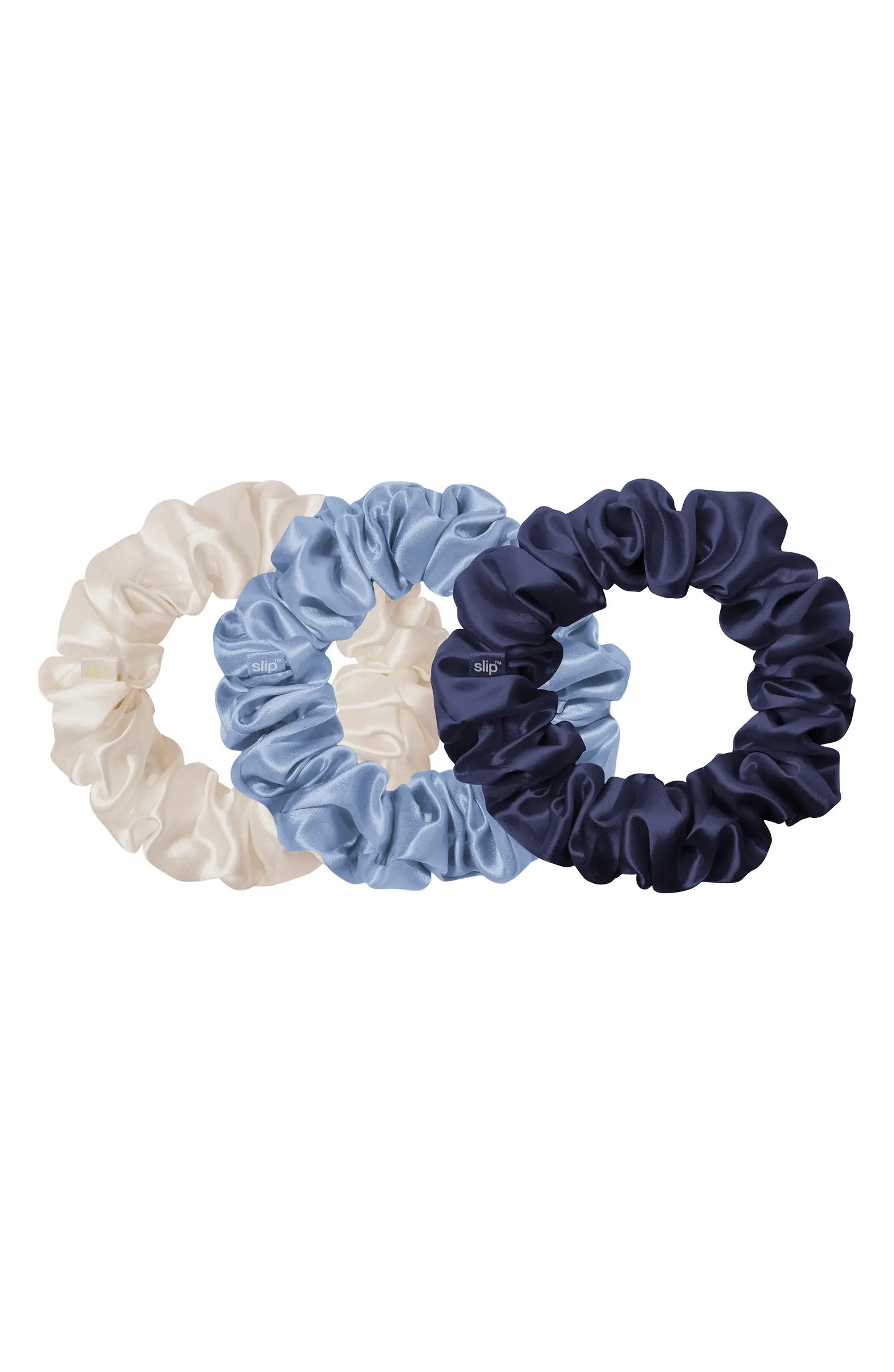 Skye 3-Pack Pure Silk Large Scrunchies | Nordstrom