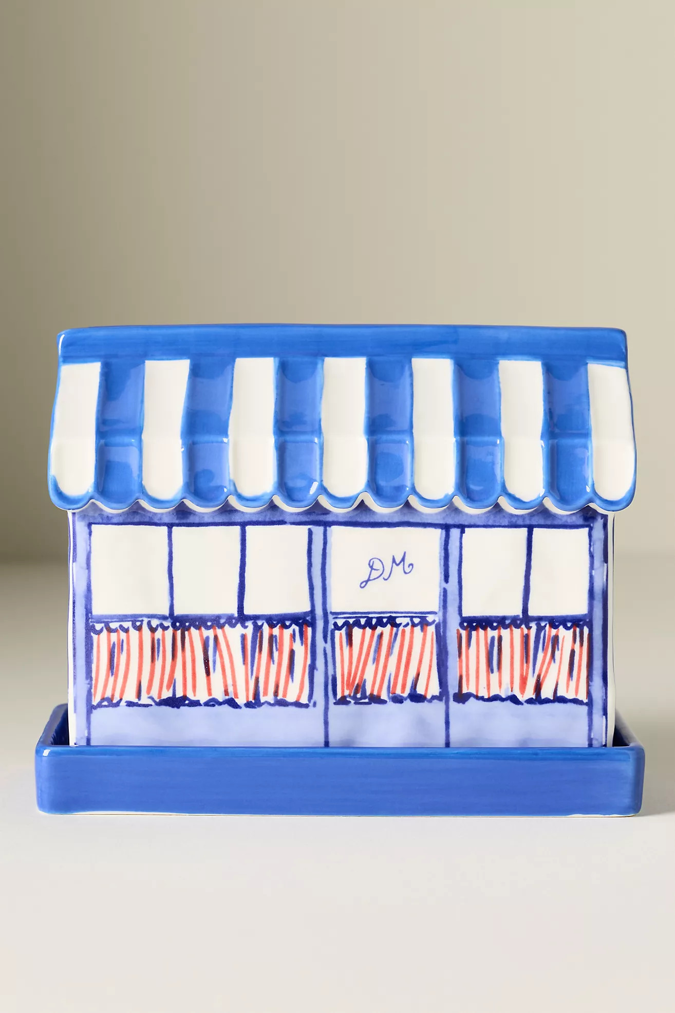 Damson Madder Stoneware Butter Dish | Anthropologie (US)