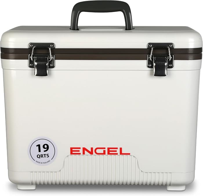 Engel 19qt Leak-Proof, Air Tight, Drybox Cooler and Small Hard Shell Lunchbox for Men and Women | Amazon (US)