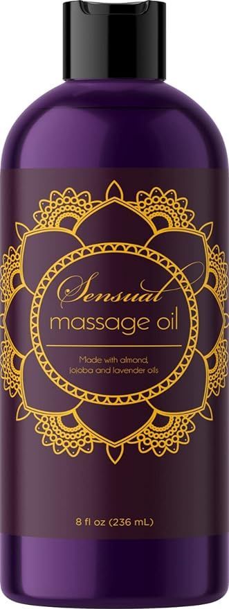 Aromatherapy Sensual Massage Oil for Couples - Aromatic Lavender Massage Oil Enhanced with High A... | Amazon (US)