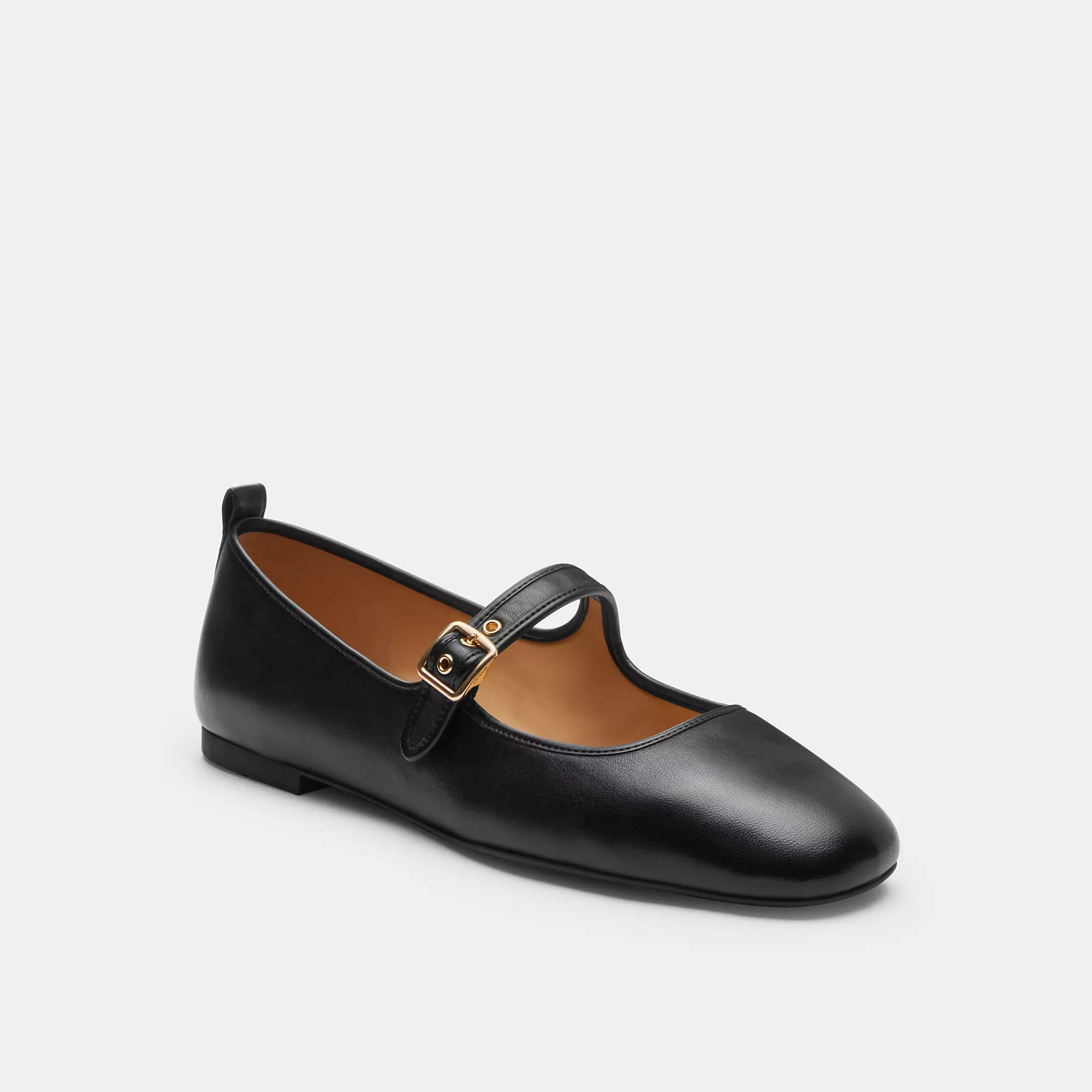 COACH C Rivet Mary Jane - Women's Shoes - Black, Size: 5.5 - Leather | Coach Outlet CA
