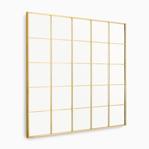Raven Window Metal Wall Mirrors | West Elm (US)