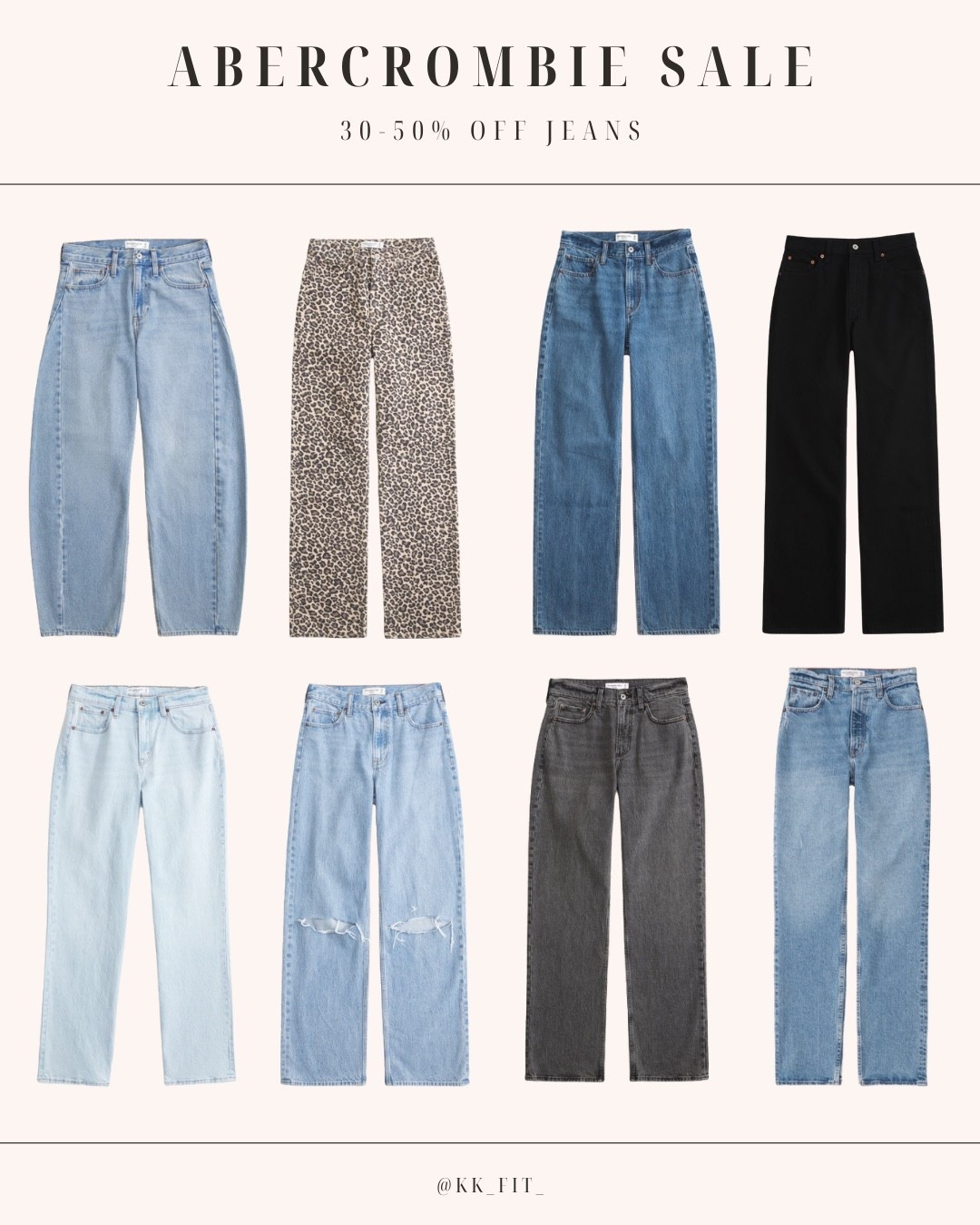 The best jeans of the Abercrombie sale! Buy now while all denim is 30-50% off 🤍

#LTKStyleTip #LTKSeasonal #LTKSaleAlert