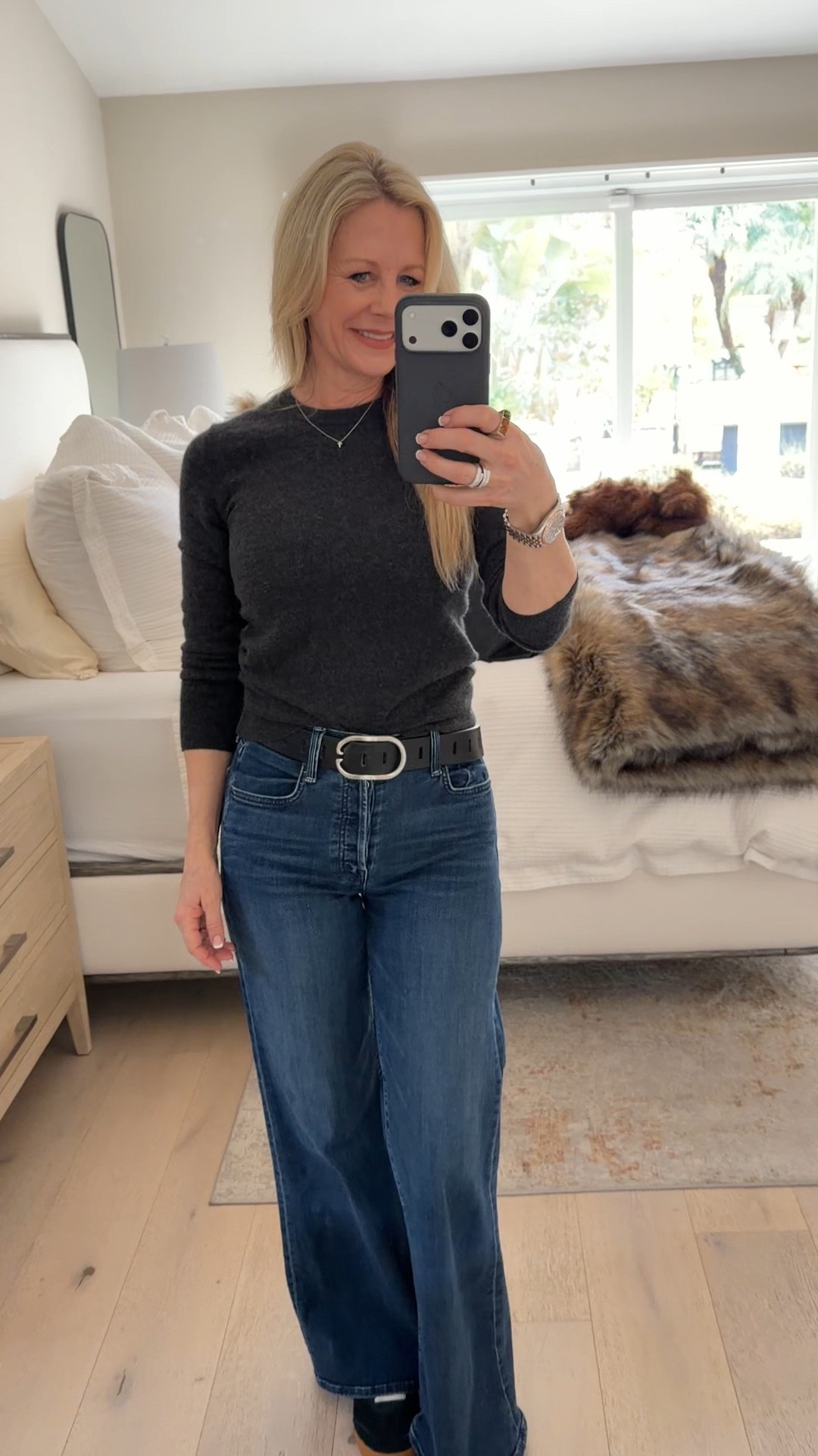 Quince cashmere sweaters are so soft, comfortable and affordable. I just love them!

Red Carpet of Life, LTK over 50

#LTKdayinmylife #LTKootd