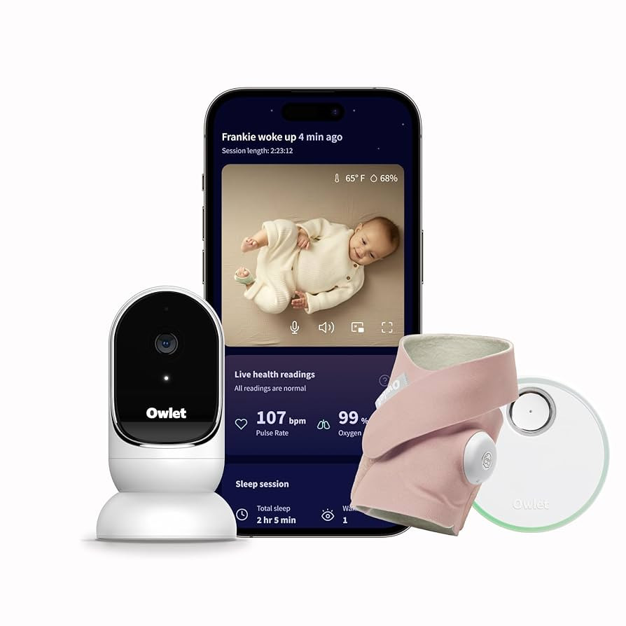 Owlet® Dream Duo Smart Baby Monitor: FDA-Cleared Dream Sock® plus Owlet Cam 2- Tracks & Notifie... | Amazon (US)