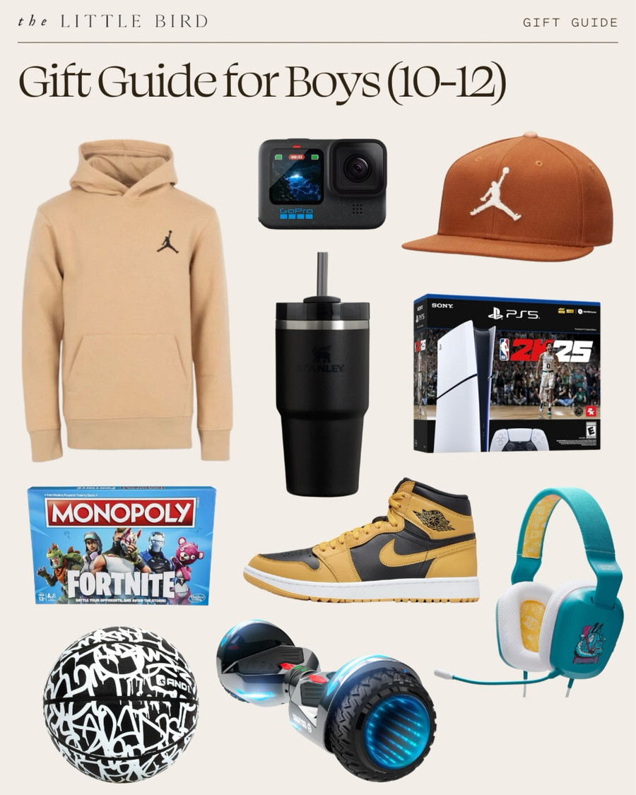My Son’s Christmas Gift Guide – Perfect for a 10-year-old boy who loves sports…