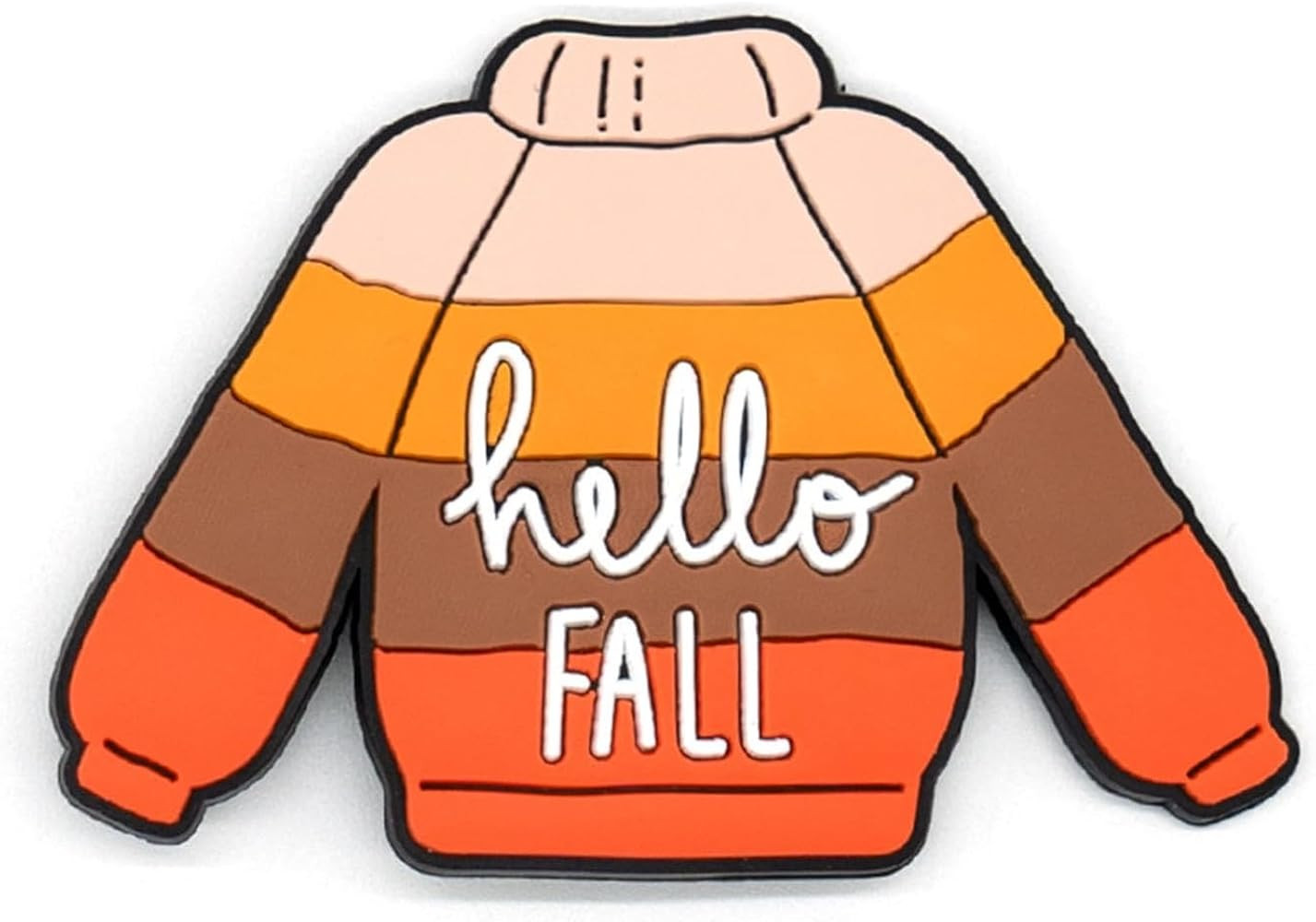 Hello Fall Sweater Bogg Bag Charm for Bogg Bags, Simply Southern Totes, and Similar Styles, 3" So... | Amazon (US)