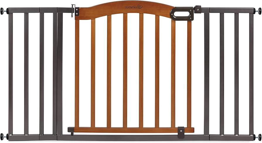 Summer Infant Anywhere Decorative Walk-Thru Pet and Baby Gate, 28” - 42.5” Wide, 30" Tall, Pr... | Amazon (US)
