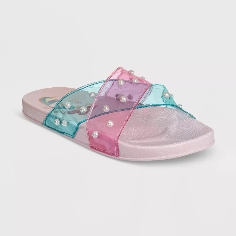 Girls' Disney The Little Mermaid Swim Slides - Disney Store | Target
