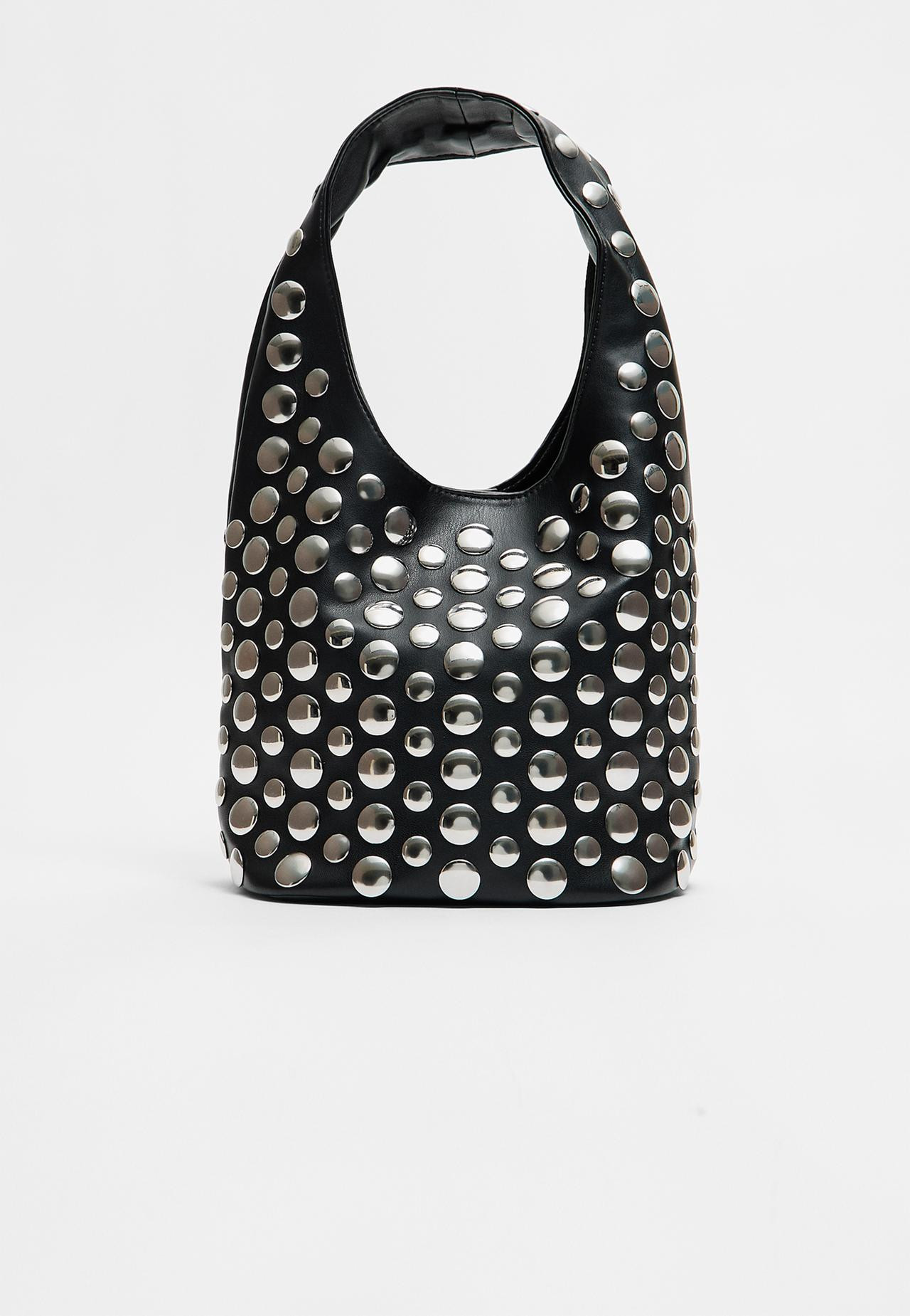 Sac porté à l’épaule avec clous | Stradivarius (FR)
