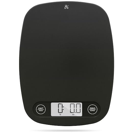 Greater Goods Digital Food Kitchen Scale (Matte Black) | Amazon (US)