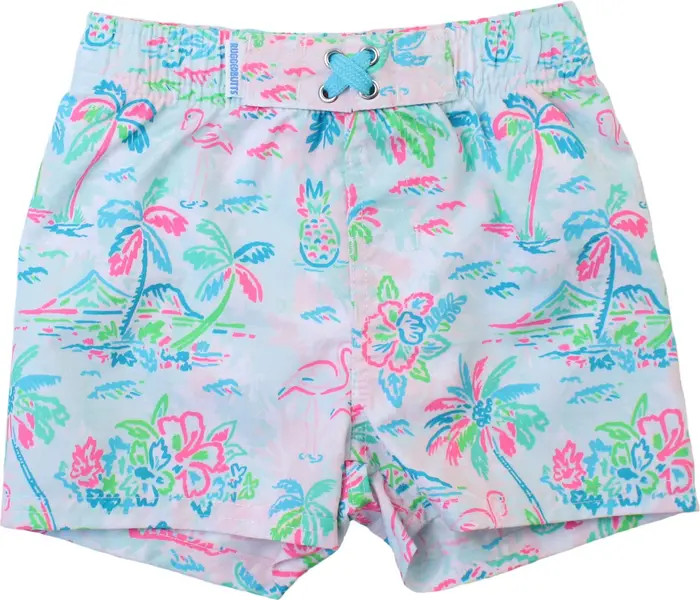 Toddler Boys UPF50+ Swim Trunks | Nordstrom