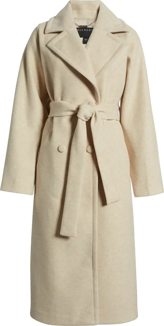 Bernardo Double Breasted Belted Coat | Nordstrom | Nordstrom