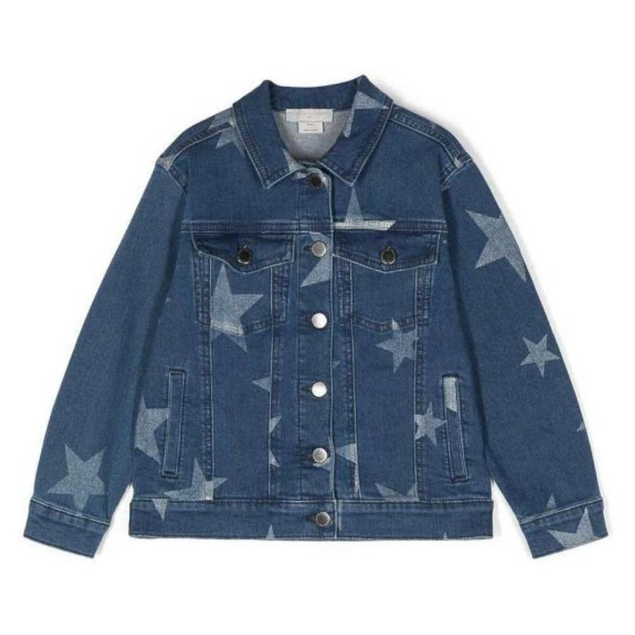 Stella McCartney Kids Star Print Denim Jacket | Jomashop.com & JomaDeals.com