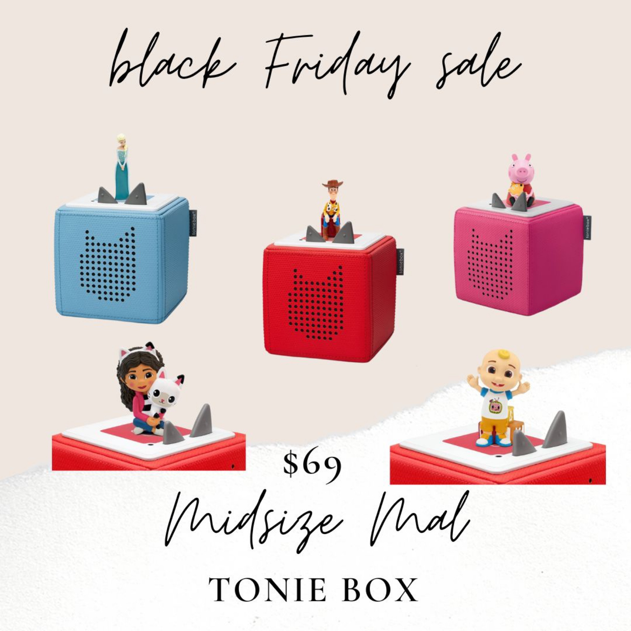 This tonies box is a hit!
Can buy different characters to put on for different stories and songs! On sale for $69 at target!!! 

#LTKCyberweek #LTKGiftGuide #LTKHoliday