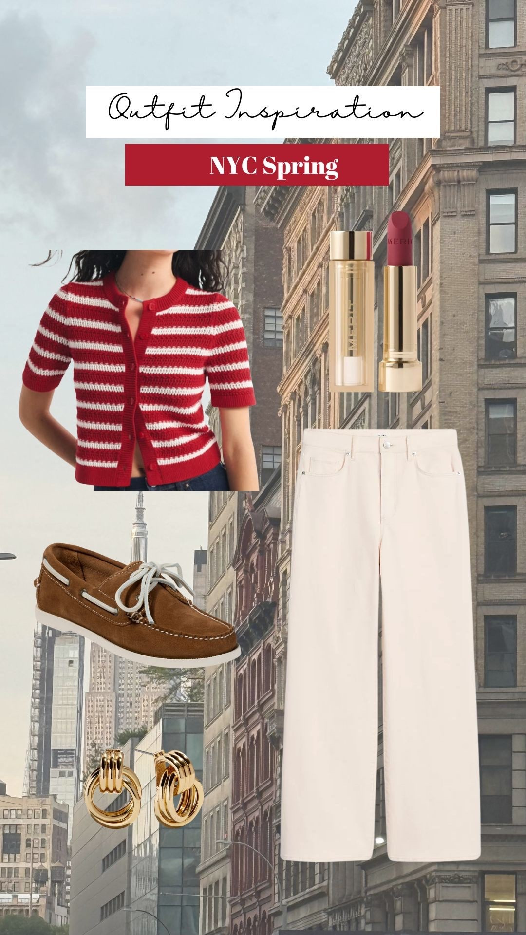 City girl outfit. Cardigan and jeans on sale 

#LTKSaleAlert
