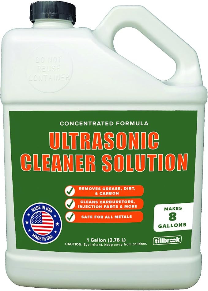 Ultrasonic Cleaner Solution - Makes 8 Gallons Concentrated Ultrasonic Carburetor Cleaner - 128 oz... | Amazon (US)