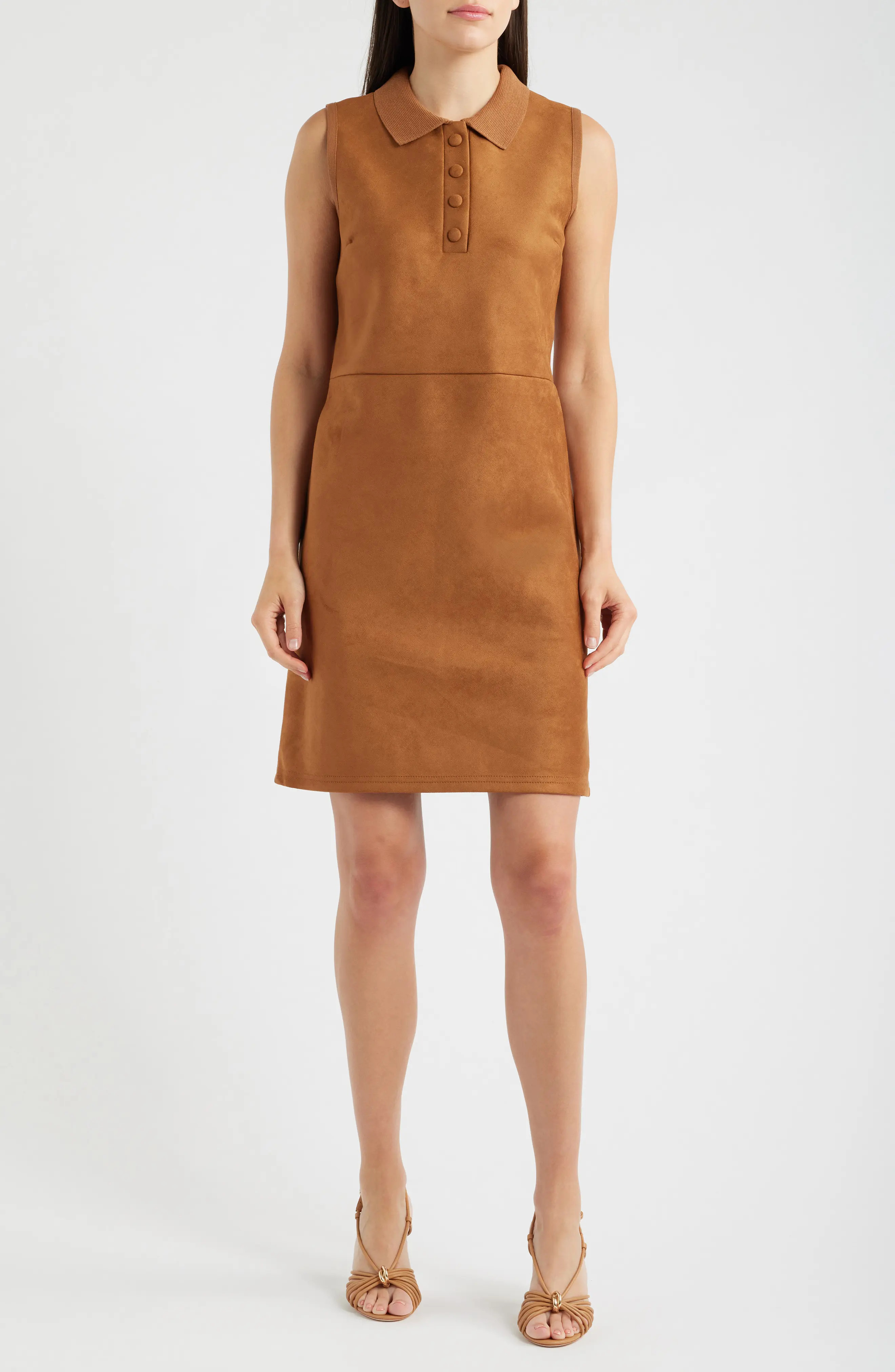 Marley Faux Suede Sheath Dress (Women) | Nordstrom | Nordstrom