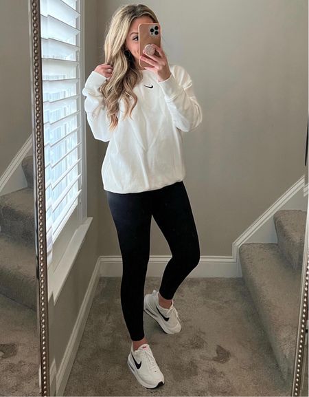 Both my exact sweatshirt and sneakers are on sale! Sweatshirt discount applied at checkout. 

Activewear, athleisure, sports mom outfit 

#LTKsalealert #LTKfitness #LTKActive