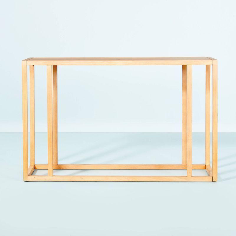 Wood Frame Console Table - Natural - Hearth & Hand™ with Magnolia | Target