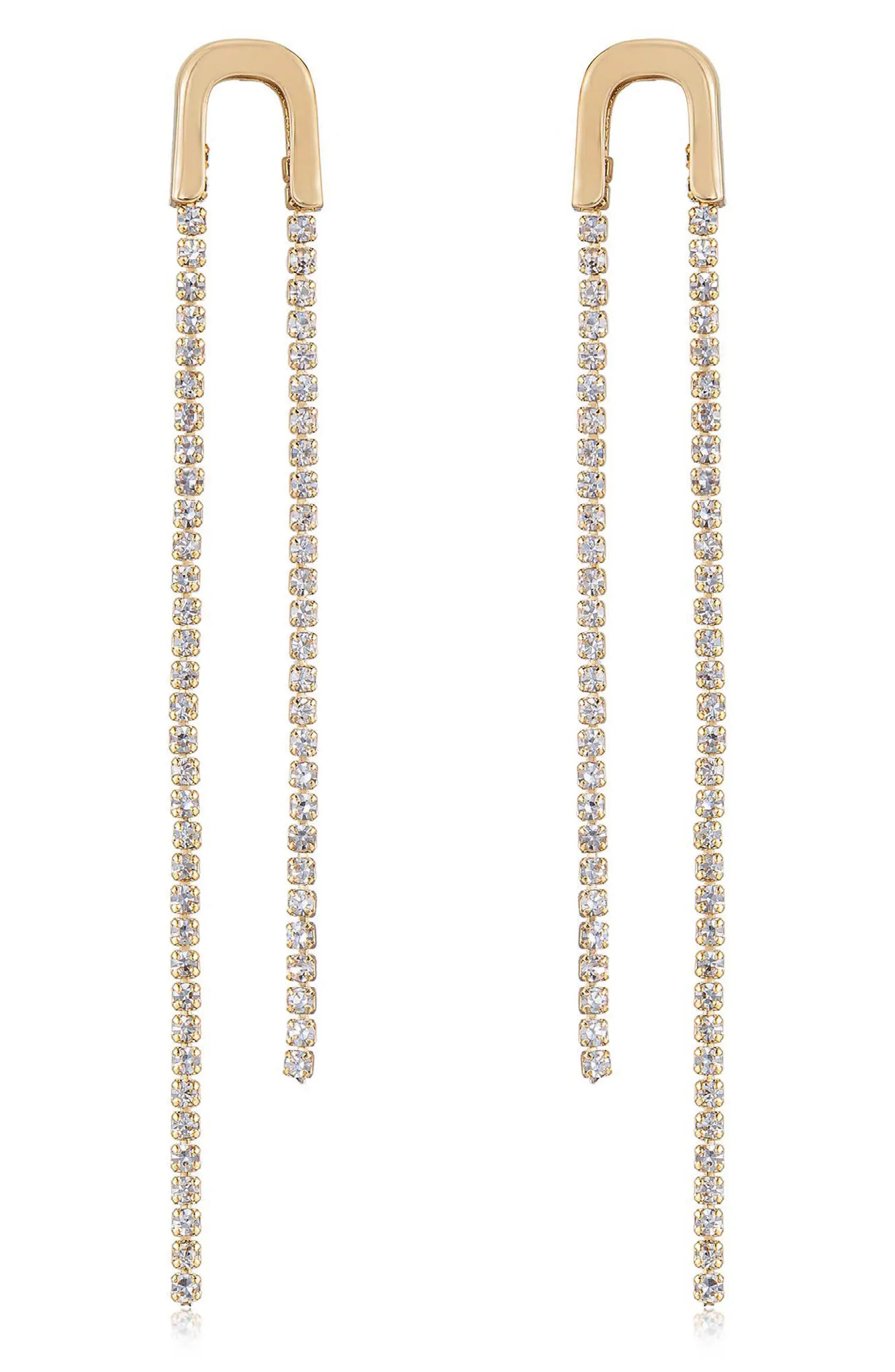 Ettika Crystal Chain Drop Earrings | Nordstrom | Nordstrom